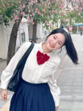 白鹅绒 正装シャツ【長袖・短袖・大学風・面接・卒業写真向け】