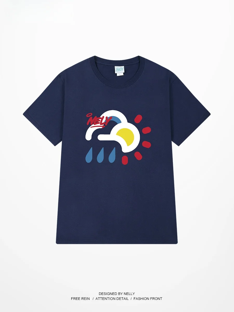 コミックぜにょん：国潮風のデザインと親肤性を備えたTシャツ