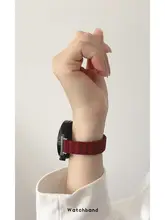 磁気吸着の細身シリコンバンド【GT4・GT3・watch4pro・iwatch8対応】