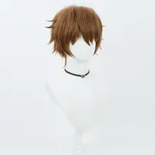 夏彦コスプレウィッグ【浅茶色・日常使い・メンズ用】