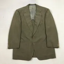 ヴィンテージスタイルの軽やかなビジネスカジュアル男性用ジャケット【春夏用・シンプルデザイン】