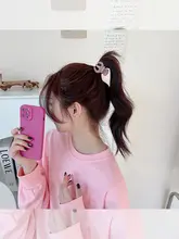 高いポニー用のパンプキンクリップ【髪飾り・前髪固定用・シャーククリップ】