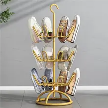 ステンレス製 シューズドライヤー【バルコニー用・回転式・多機能ハンギングデザイン】