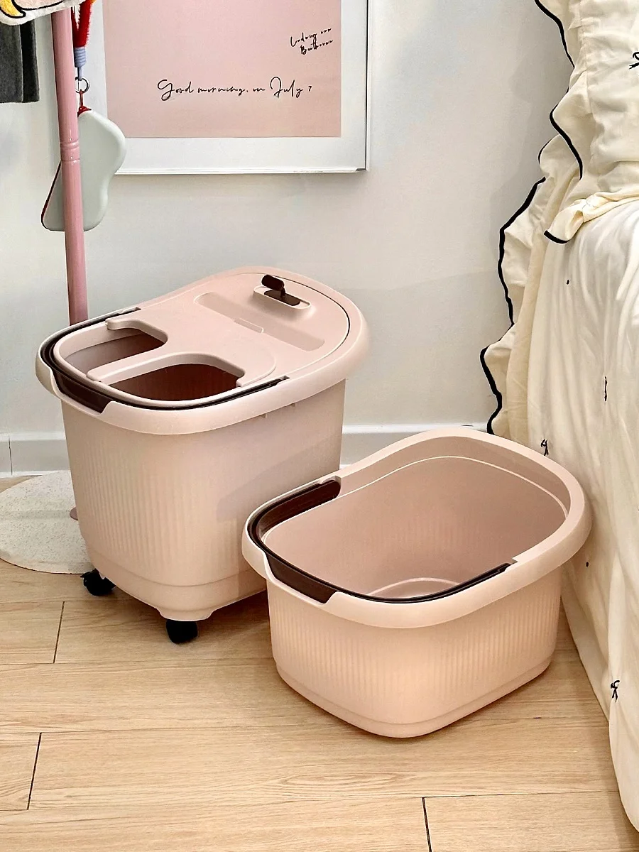 足湯用深型洗面器：水蒸気機能付きで足の蒸れを防ぐ家庭用フットバス