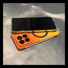 フレームレスグラデーションマグネットスマホケース【対応機種多数・極薄設計】