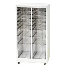 浴室用 防水収納キャビネット【多機能・化粧品やケア用品収納】