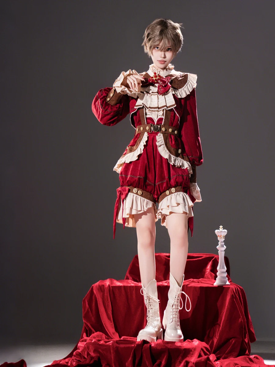 「wear アイドル」を選ぶべきタイミングは？ロリータ風の紅茶色セットアップが答えになる