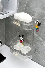 水切り石鹸ボックス 学生寮 トイレ 家庭用 バスルーム 壁掛けタイプ