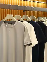 極上の柔らかさ！高級海島綿使用のリバーシブルニット半袖Tシャツ