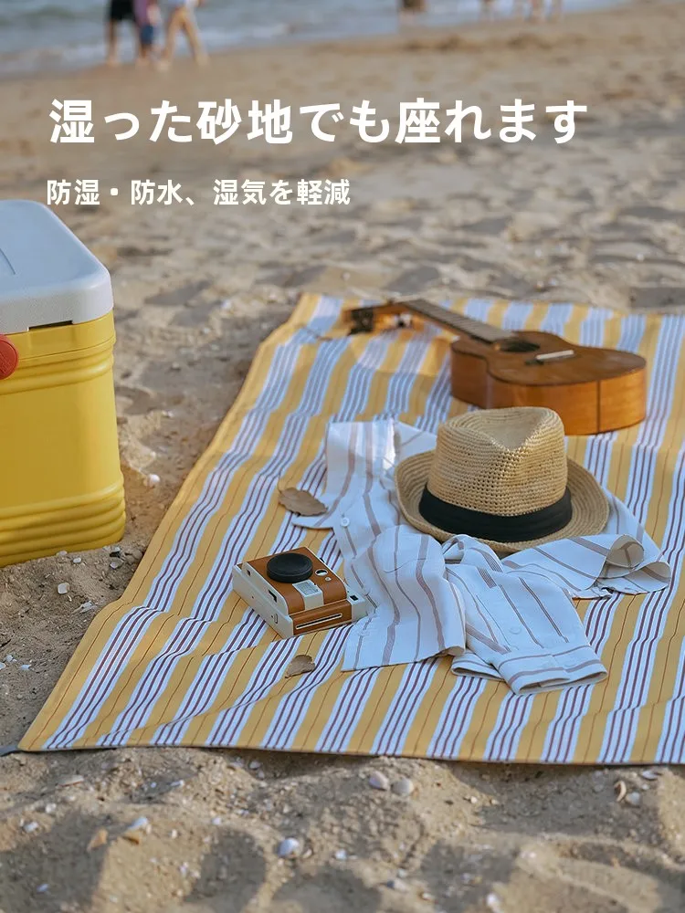 アウトドアで使うビーチマットは、どう選ぶべきか？