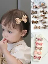 子供用リボンヘアクリップ【髪を傷めない・前髪用・女の子用】