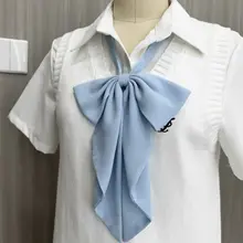 長袖無地リボン付きジャケット【大きな蝶結び・JKコーディネート対応・多色展開】