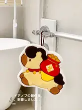 おしゃれな珊瑚絨ハンドタオル【吸水性・掛け収納可】