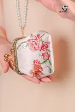 伝統的な刺繍デザインのギフトバッグ【中国風・文化アイテム・海外向け】
