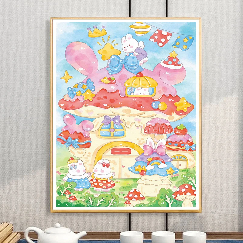 玄関にぴったりな手作り刺繍アート：ハンドメイド副業で売れる雑貨の実証