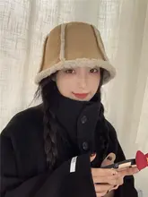 暖かいベル型バケットハット【極上の柔らかさ・秋冬用・女性用】