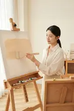 水彩画用 羊毛筆【平頭・背景用・工筆画対応】