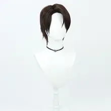 BLEACH ブリーチ コスプレウィッグ【藍染惣右介・茶 色・キャラクター】