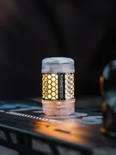 キャンプランプ ランタン メタル 回転式 19LED アウトドア テント タープ 照明 雰囲気 常夜灯 長時間稼働
