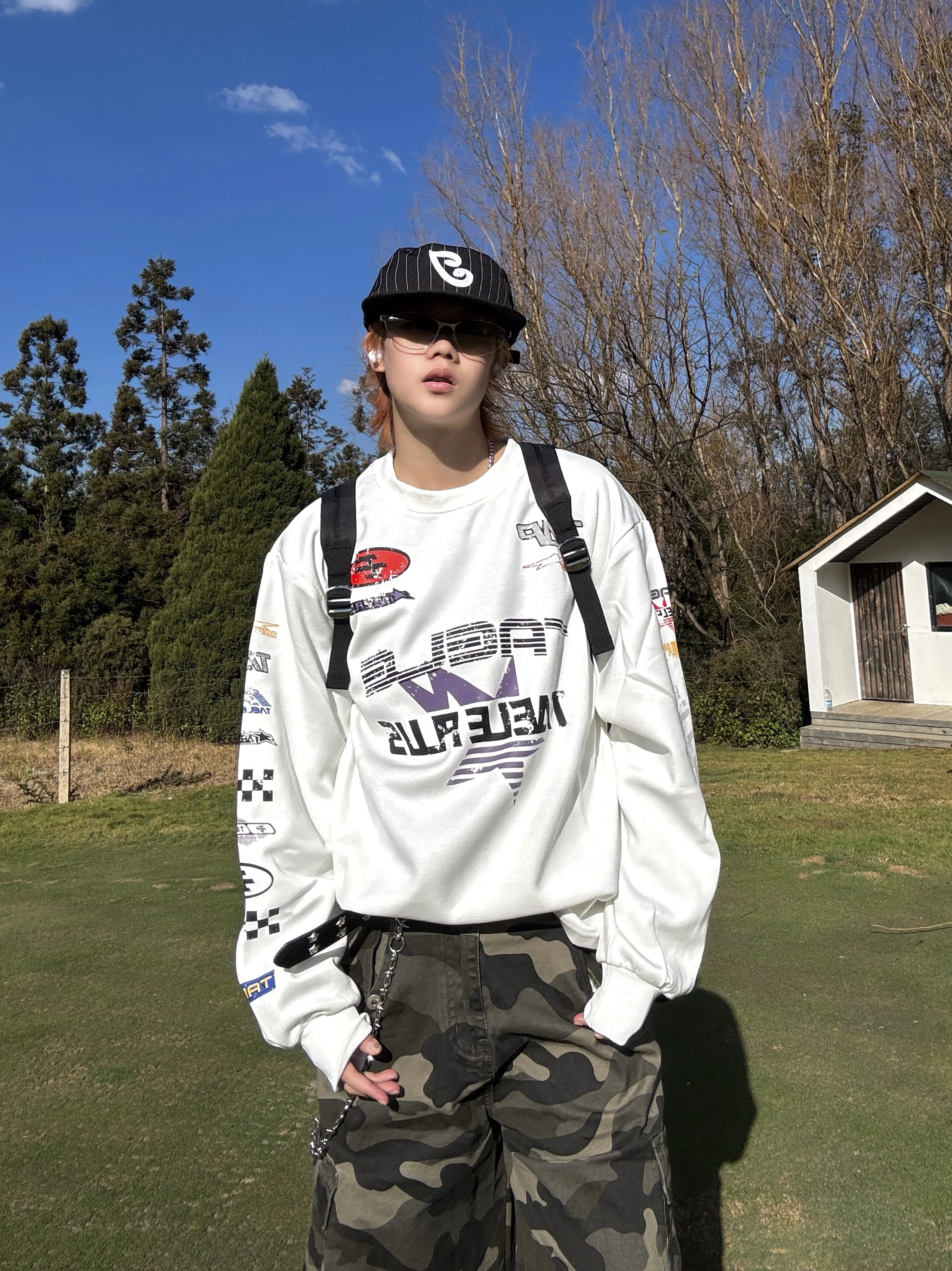 ストリートファッション男子が今、選ぶべき「美式機車プリントTシャツ」は？
