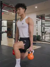 BALLHO メンズタイトフィットノースリーブバスケットボールトレーニングトップ【速乾・夏用】