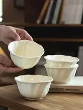 陶器ボウル デザートボウル 家庭用 ご飯ボウル デコレーションスタイル