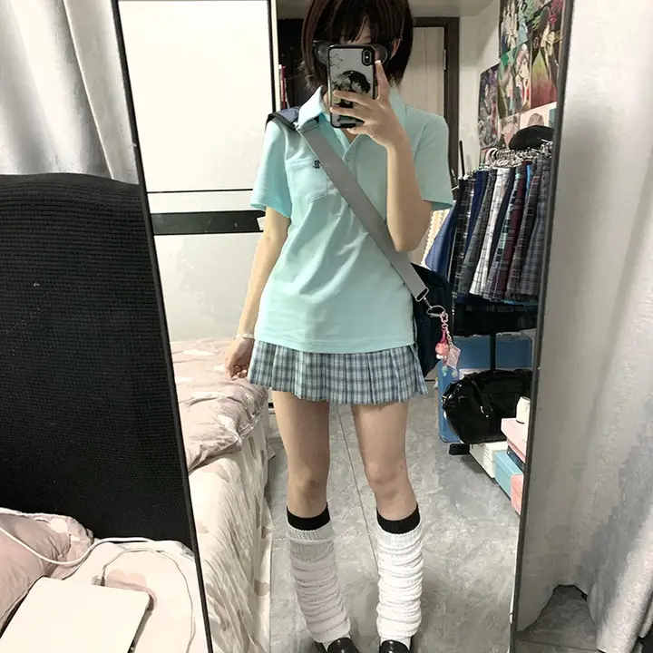 ポロシャツ レディース ショートスリーブ 夏用 Tシャツ【アカデミックスタイル・カジュアル・ボトムスに合わせやすい】