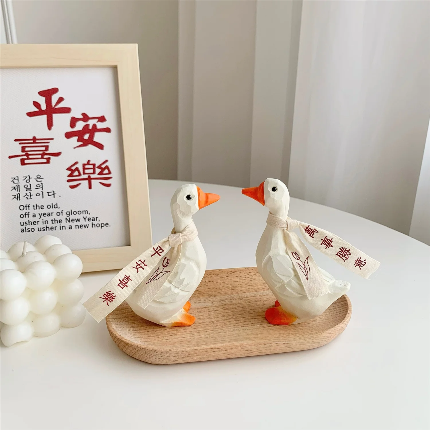 11月に使えるモチーフ：手作りのウッドオーナメント「平安喜楽ダック」の実用性とシーン別適用