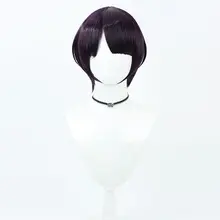 ショートヘアコスプレウィッグ【リアルな頭皮感・カジュアルファッション】