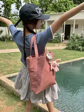 2025春夏新作 ピンク トートバッグ