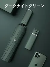 全自動折りたたみ傘【男女兼用・晴雨兼用・高耐久・ビジネス用・学生向け】