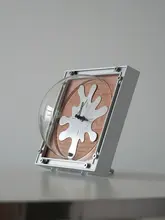 おしゃれなインテリア！現代風デザインの静音卓上時計【家具装飾用】