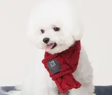 ペット用 スカーフ＆帽子セット【猫・犬兼用・ティディ・フレンチブルドッグデザイン】