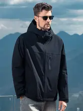 フード付きアウトドアジャケット【春秋用・カジュアル・登山対応】