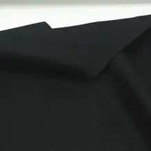 全羊毛ブラックフラノ生地【スーツや漢服用】