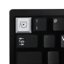 キーキャップ エンターキー アルミ合金 電着塗装 ベアモチーフ メカニカルキーボード用 個性的 ギフト