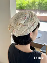 インスタイルのカラフルなガラスシュガーニットパイルハット
