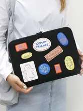 可愛いトーストデザインのノートパソコン用インナーバッグ【タブレット・iPad対応・十一・十三・十五インチ用】