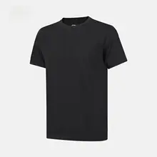 LINING Tシャツ メンズ 半袖 ニット スポーツウェア カジュアル アスレジャー 夏 「Li-Ning」
