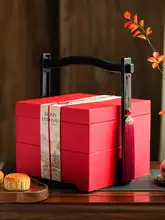 高級お菓子ギフトボックス【中国風装飾用・タッセル付き・お正月用】