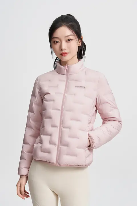 Bosideng 軽量で暖かいダウンジャケット【春秋用・アウトドア・女性向け・90%白鹅绒】