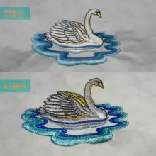 刺繍用金銀糸【小巻・四色・金色と銀色】（セットアップ対応）