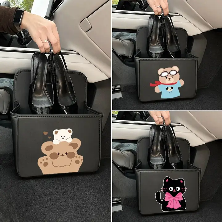 車内用靴箱【助手席用・収納便利・多機能】