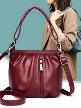 今年人気のソフトレザーバケットバッグ