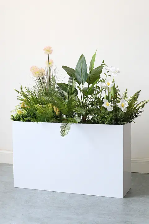 花の飾り品 レストランと販売所 グリーン装飾 擬似材料 植物の景観