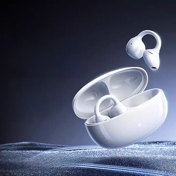 ワイヤレス耳掛けBluetoothイヤフォン【アクティブノイズキャンセリング・AI翻訳機能】