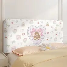 カートゥーンダックスフンド全包型ヘッドボードカバー【伸縮性・シーズン問わず】
