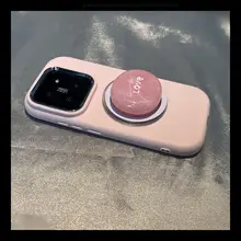 シンプルデザインの石製マグネットスタンド【Magic7/6・Huawei Honor適合・シリコンケース対応】