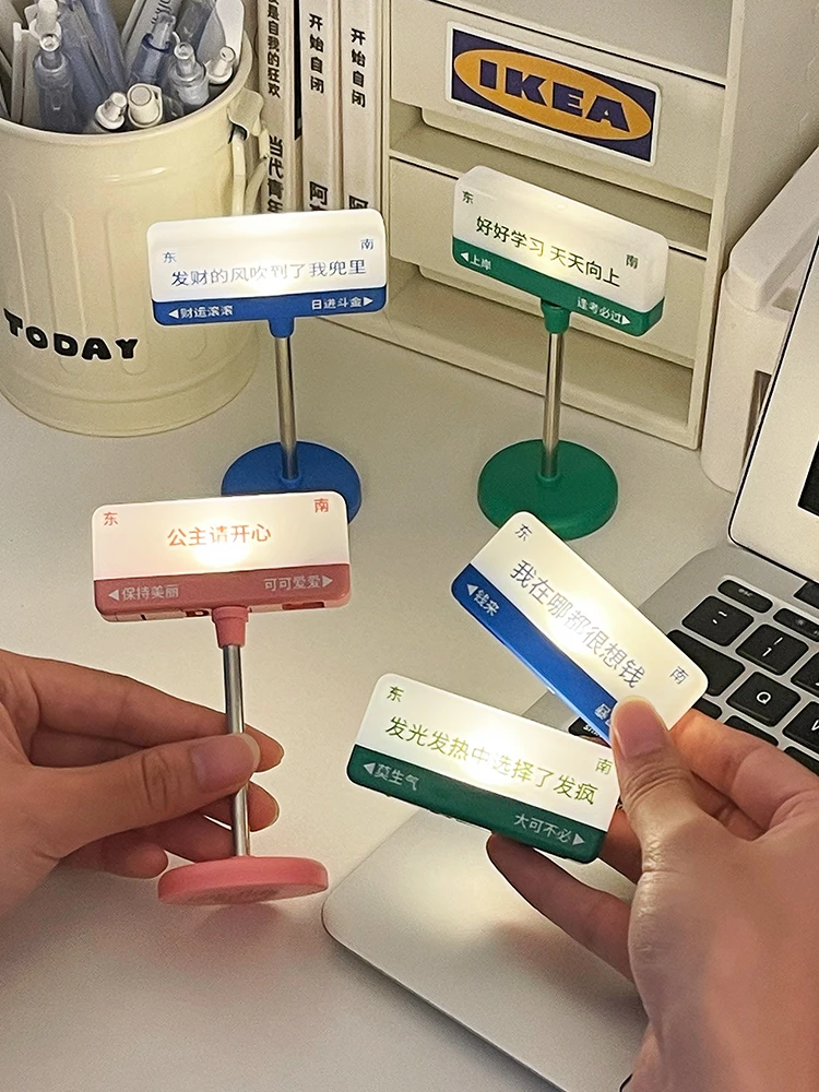 LEDライト マグネット と パケットライト で創造するオフィスの「クリエイティブサイン」は？