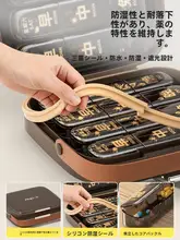 高齢者用薬箱【週間分け・大容量・持ち運び便利・服用お知らせ機能】